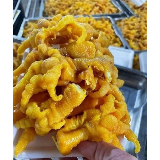 CHÂN GÀ RÚT XƯƠNG Ủ MUỐI ! 500g (giao hỏa tốc HCM)