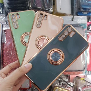 Oppo Reno 3/A91 _Ốp lưng dẻo nhiều màu kèm giá đỡ cực đẹp