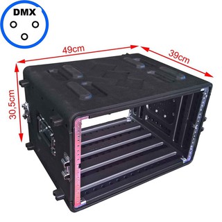 Tủ âm thanh Plastic 6U Mic sâu 26cm