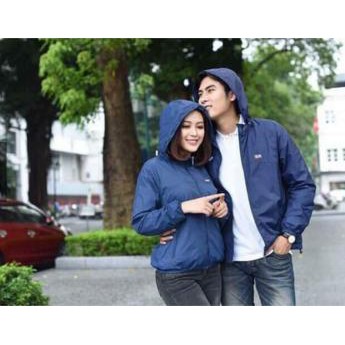 Áo gió The North Face - XANH THAN