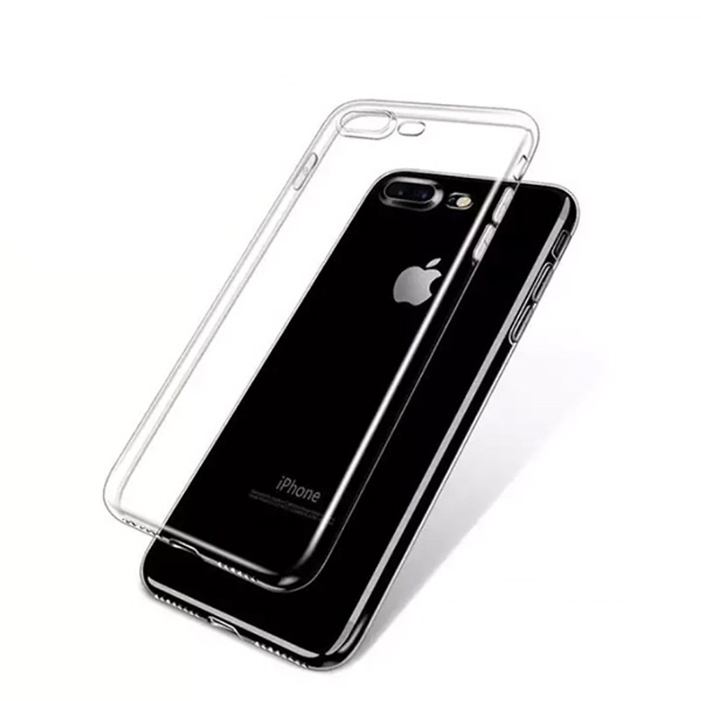 Ốp lưng silicon dẻo trong suốt mỏng 0.6mm cho iPhone 7 Plus / 8 Plus hiệu Ultra Thin - Hàng chính hãng