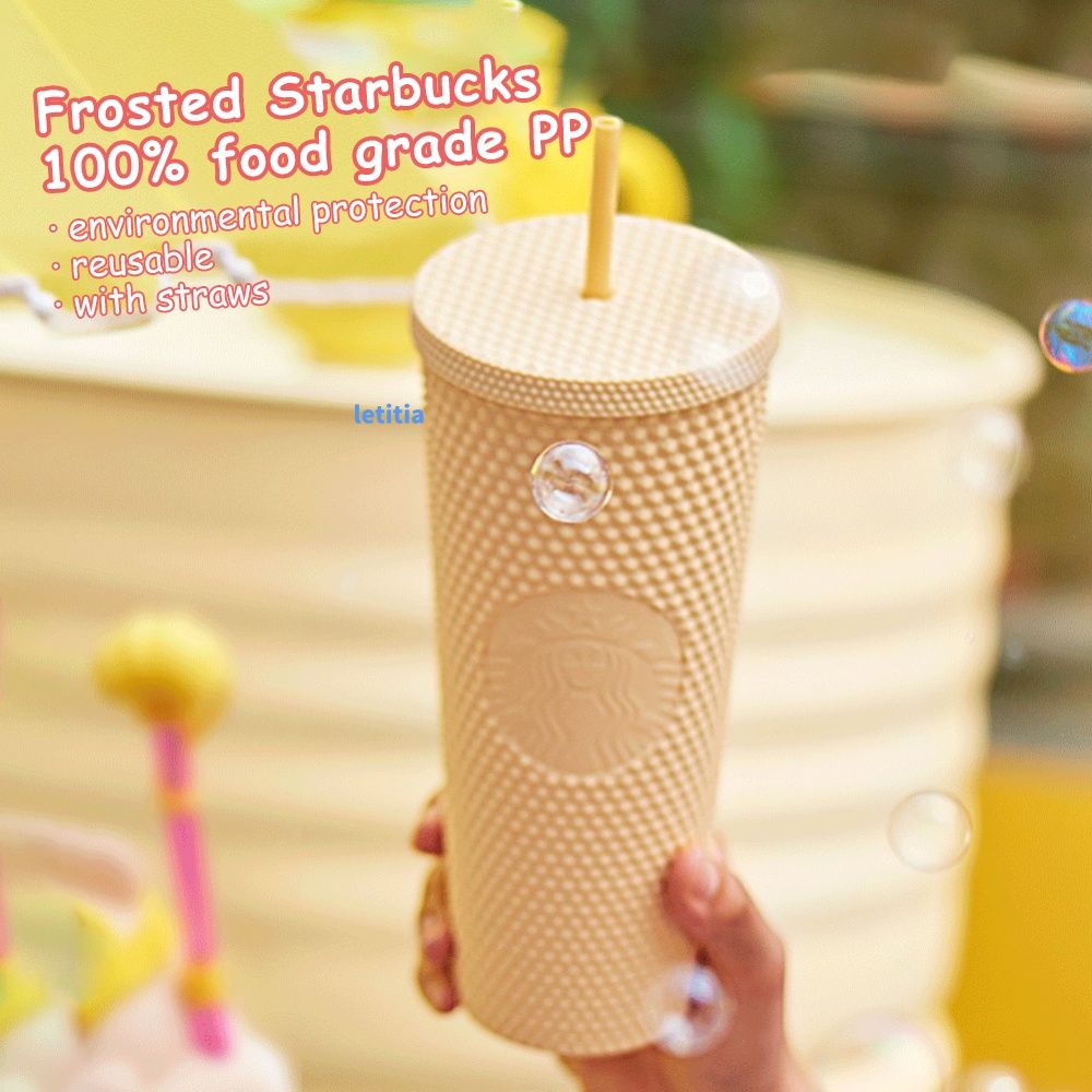 Bình Giữ Nhiệt Cao Cấp Starbucks Cà Phê Lạnh Cốc Tumbler 710Ml/24Oz Thương Hiệu Mới Sầu Riêng Cup