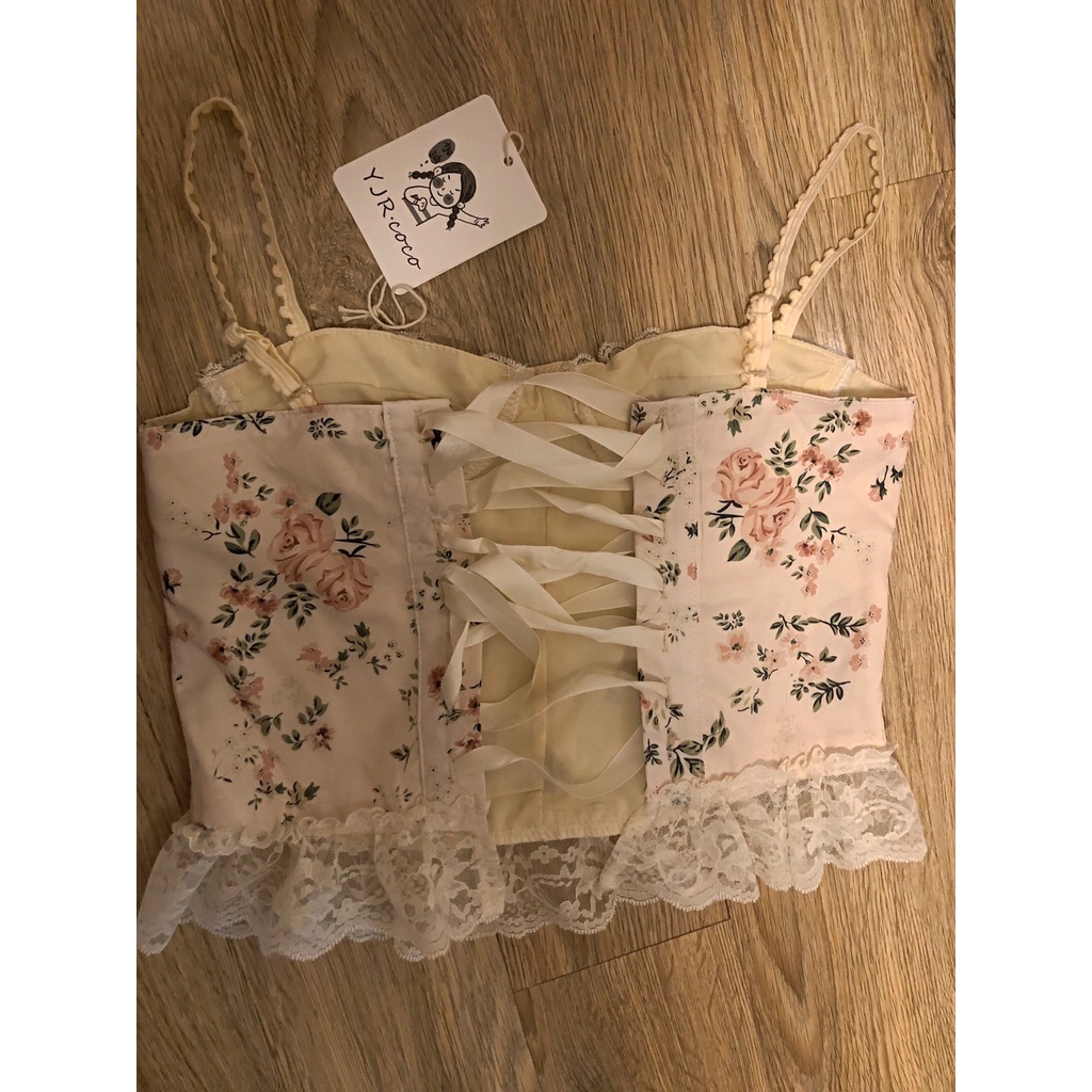 [Sẵn Hàng]♥️Áo Ren Hoa Vintage(ảnh thật)Size S,M,L