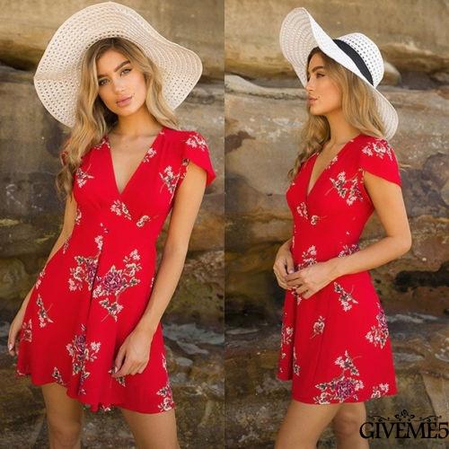 Đầm hoa cổ tim kiểu dáng quyến rũ thanh lịch dành cho nữ