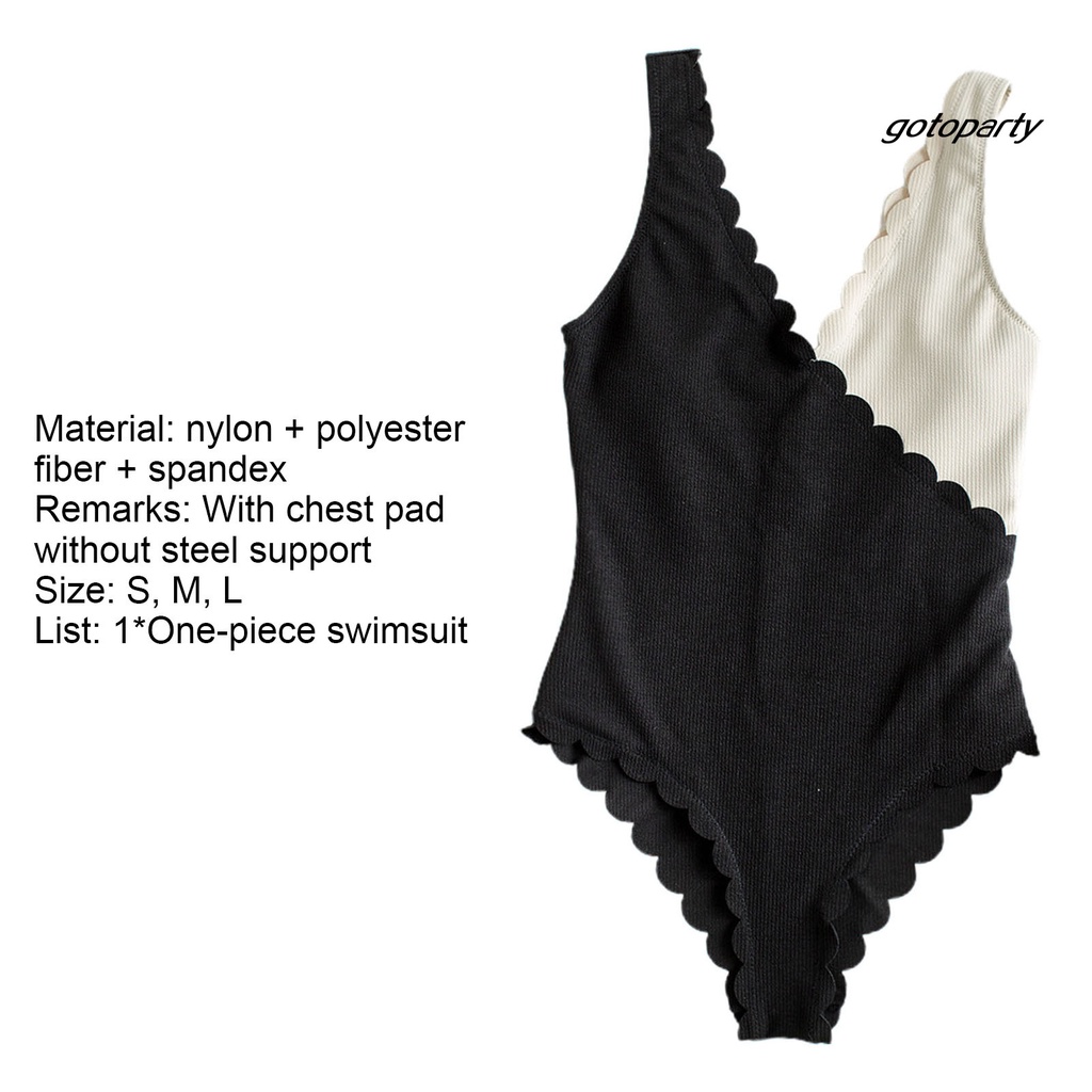 Bộ Đồ Bơi Một Mảnh Cổ Chữ V Khoét Sâu Phối Ren Thời Trang Mùa Hè Cho Nữ | BigBuy360 - bigbuy360.vn