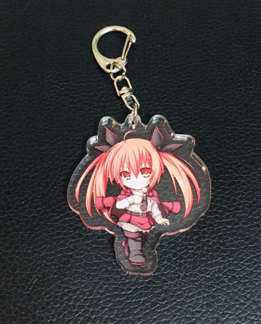 Móc khoá anime date a live , móc khoá mica trong kurumi