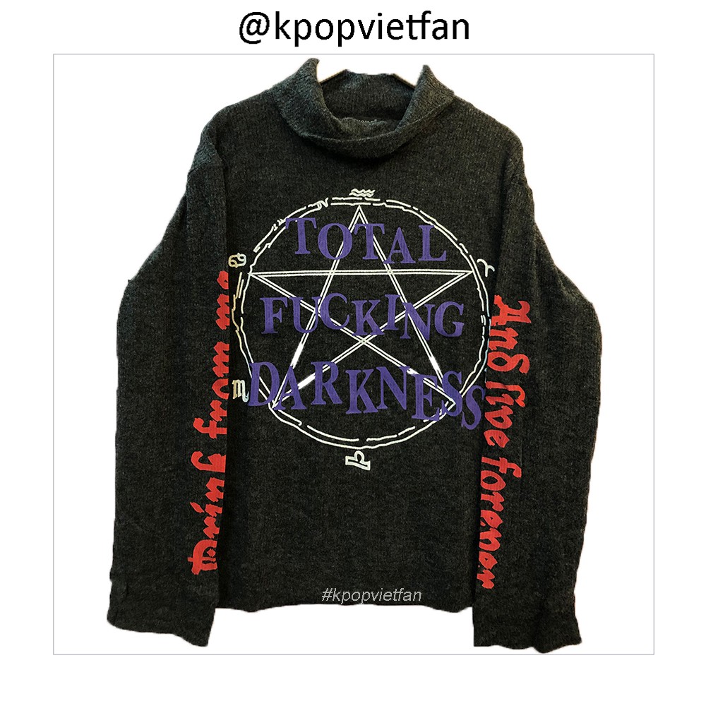 ÁO TOTAL FUCKING DARKNESS giống GDragon [ORDER]