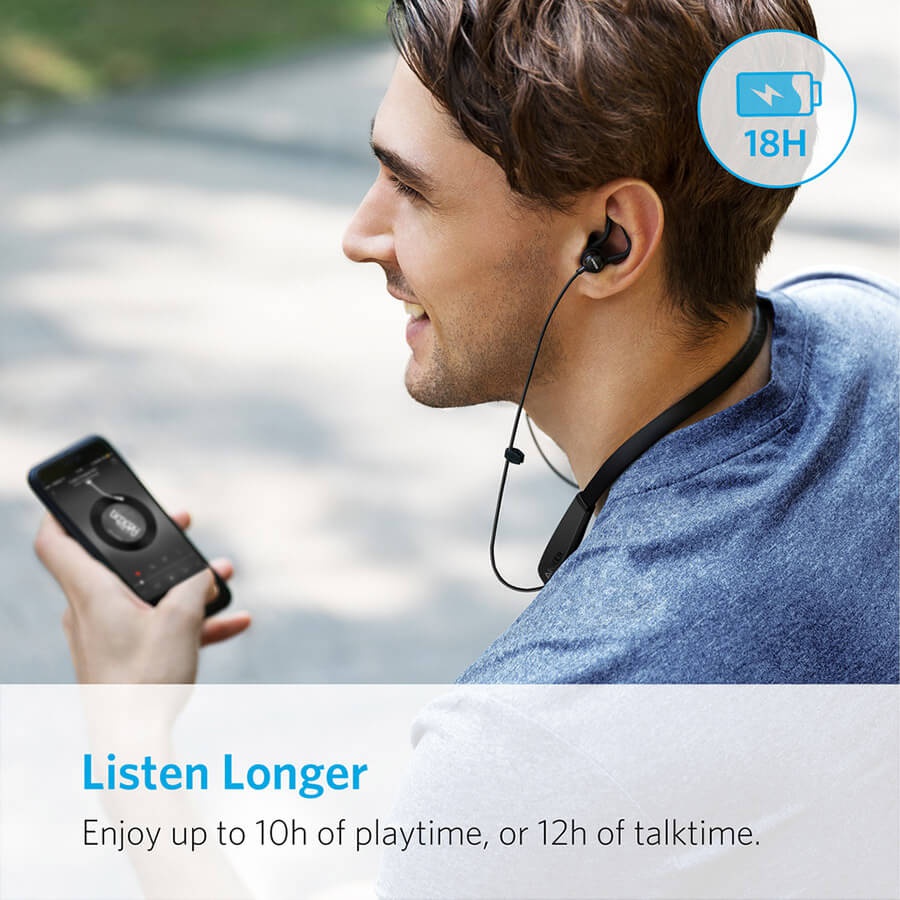 Tai Nghe Bluetooth Thể Thao Anker SoundBuds Lite / Rise A3271