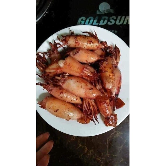 Mực sim trứng 1 nắng - Mực trứng 1 nắng - 500g