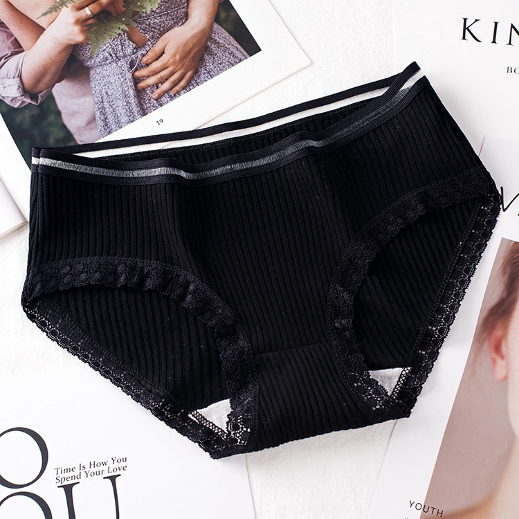 Quần lót cotton màu trơn cho nữ | BigBuy360 - bigbuy360.vn