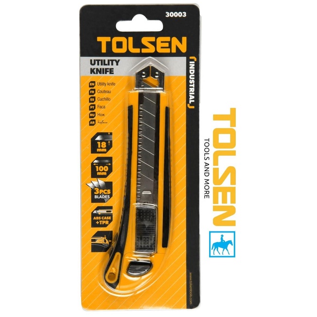 Dao rọc giấy 3 lưỡi Tolsen 30003