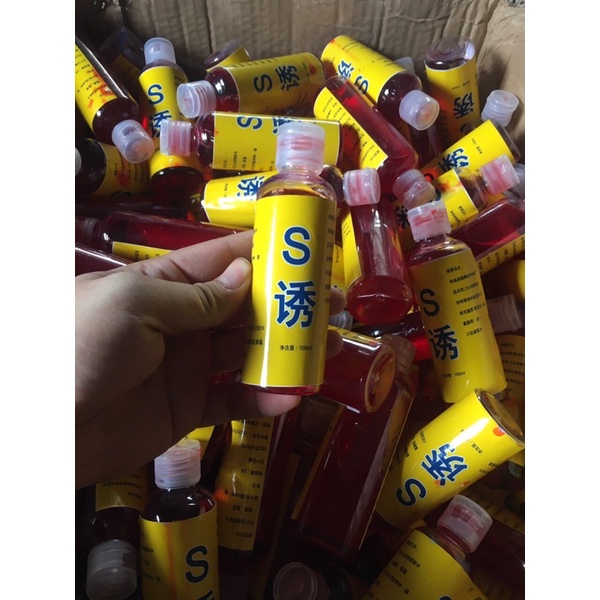 Tinh mùi siêu dụ cá Super S 100ml hương vị dâu