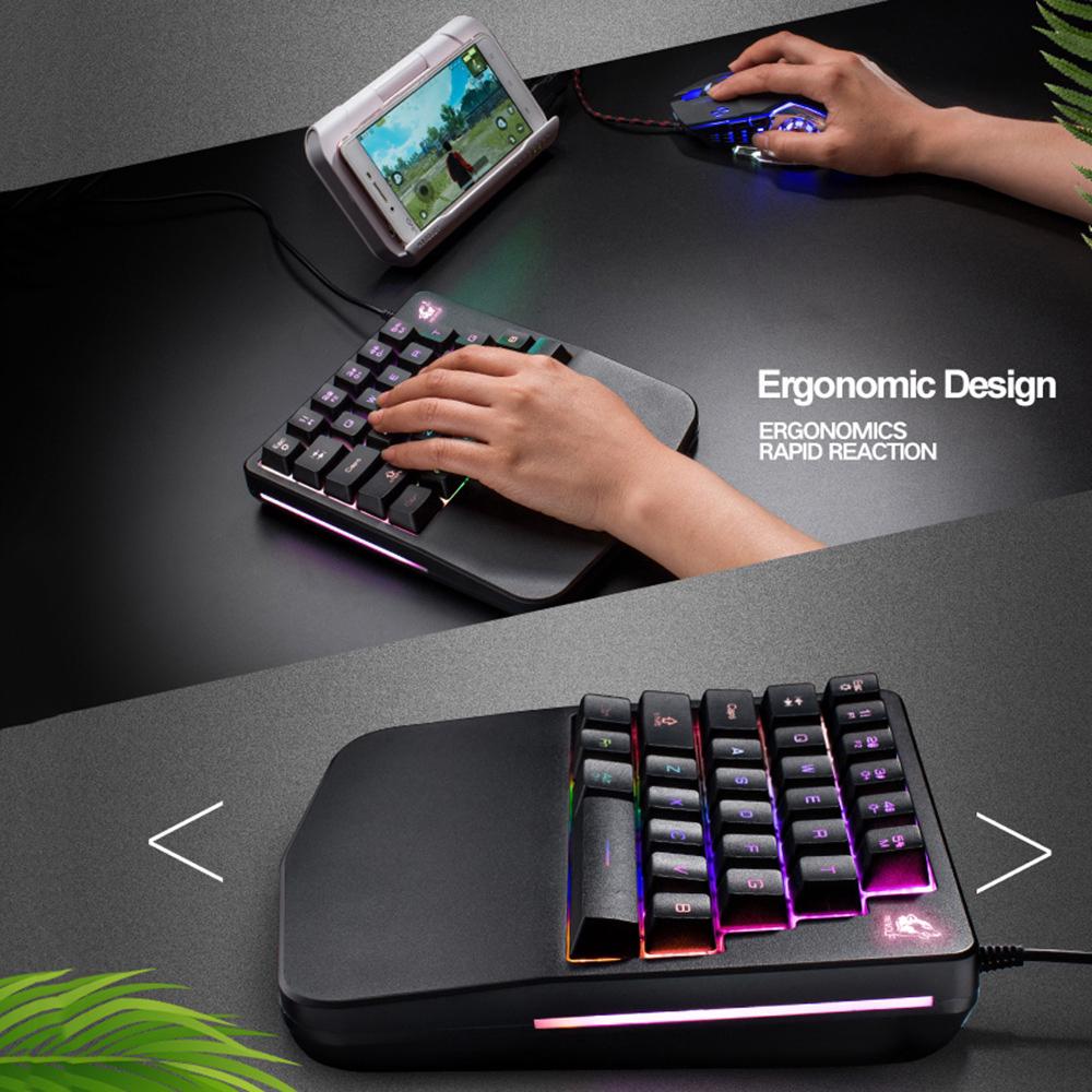 Bàn phím mini chơi game trên điện thoại/máy tính chuyên dụng