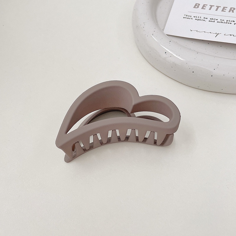 Kẹp tóc hình cá mập màu sắc đơn giản cho nữ