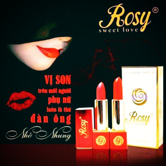 Son thỏi rosy siêu lì