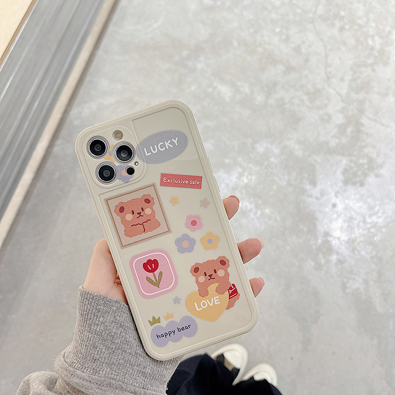 Ốp lưng iphone Ốp lưng iphone vuông cạnh hìnhIphone6/6plus/6S/6S plus/6/7/7plus/8/8plus/X/XS/XS Max/11/12/12PROMAX/12MINI/12PRO Dinuo case