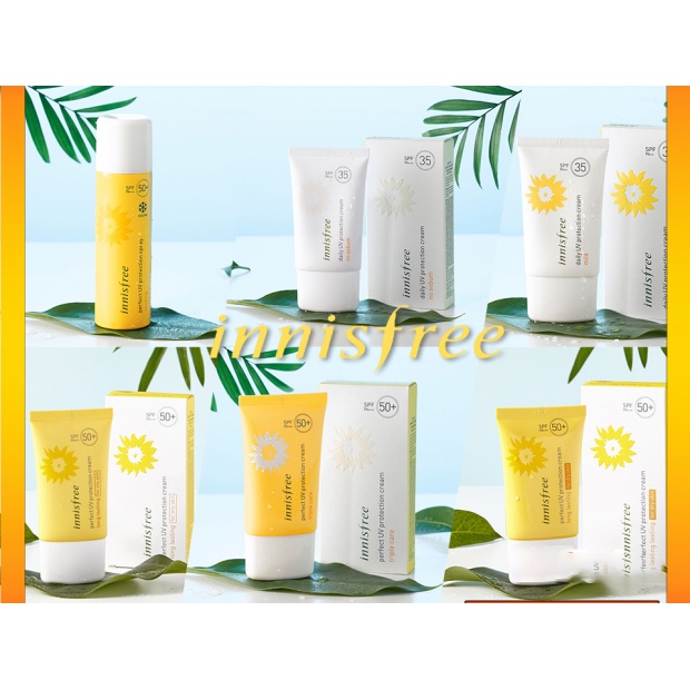 Kem chống nắng Innisfree Daily Mild \ No Sebum \ Triple Shield \ Longlasting KCN 50ml | BigBuy360 - bigbuy360.vn