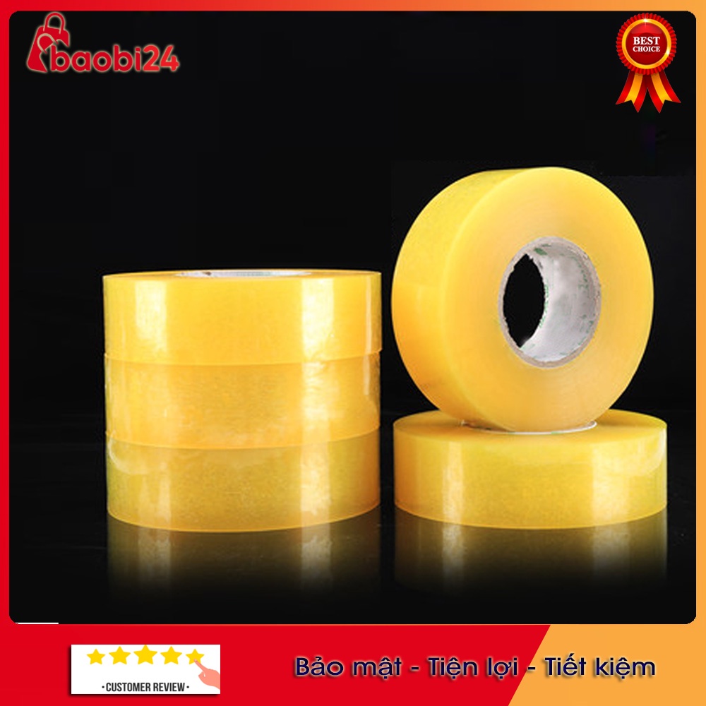 (Giá sỉ) Băng dính 0.5kg x 200 yard - Siêu dính Đủ cân