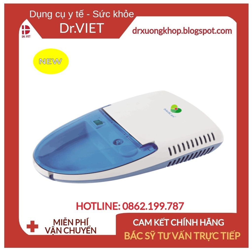 Máy Xông Khí Dung Mũi Họng Chính hãng Imedicare INA-09S- Cao Cấp (Singapore)- Hỗ trợ bệnh hô hấp, viêm phổi, phế quản