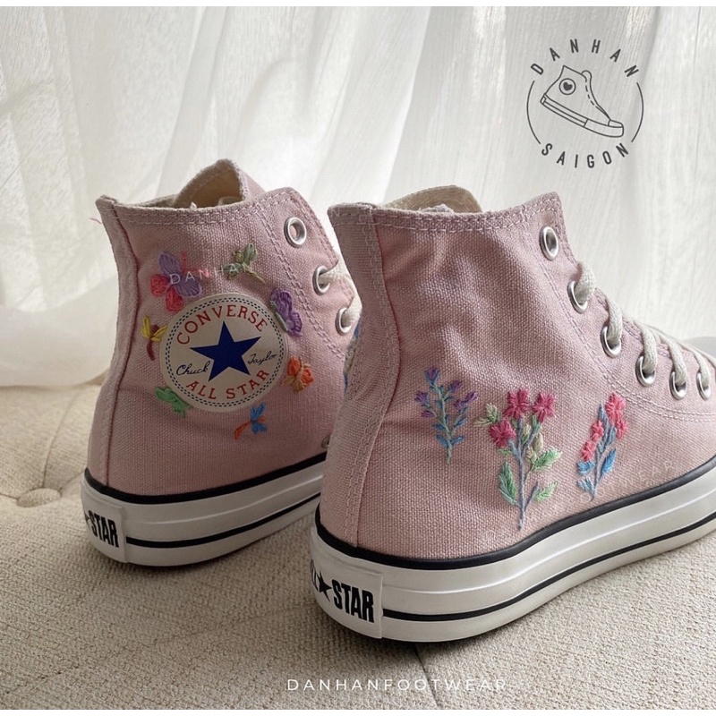 GIÀY CONVERSE THÊU TAY ĐỘC ĐÁO
