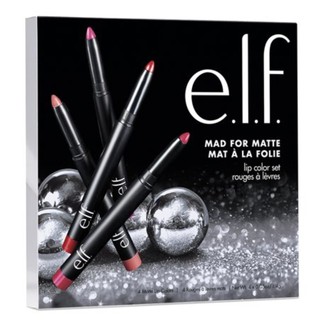 Set Son Lì E.L.F. Matte Lip Color 4 màu