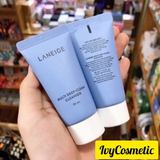 [Mini 30ml] Sửa Rửa Mặt Laneige Multi Deep Clean Cleanser Chuyên Da Dầu