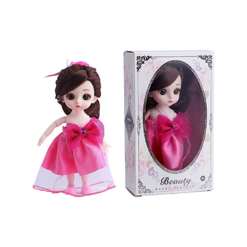 Bộ Búp Bê Công Chúa Barbie Có Khớp Cử Động Dễ Thương Cho Bé Gái