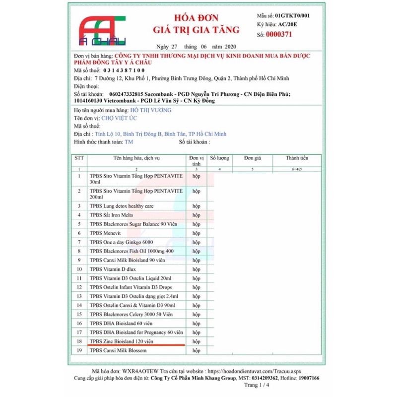 ZinC Bioisland bổ sung kẽm hình gấu cho bé lọ 120viên