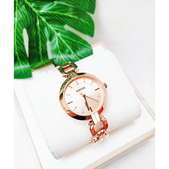 Đồng hồ nữ Fossil Dây Rose Gold, Mặt 32mm, Chống nước 50m