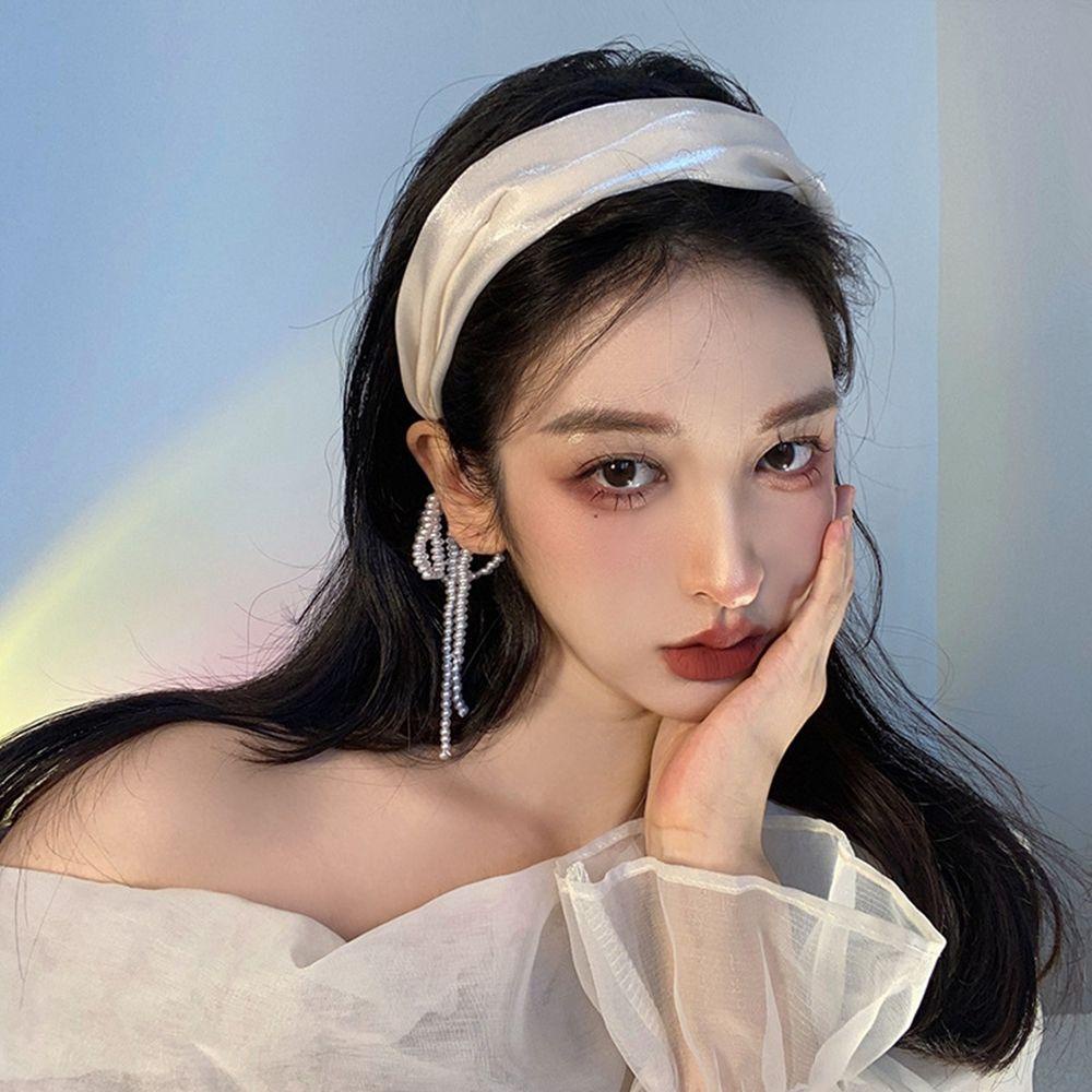 Danilo Băng Đô Vải Tua Rua Phong Cách Pháp Cổ Điển Ngọt Ngào Dành Cho Nữ