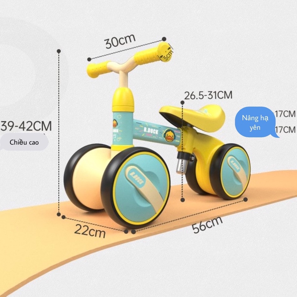 Xe chòi chân cho bé , thăng bằng, tập đi HÀNG CHÍNH HÃNG PHC-DUCK