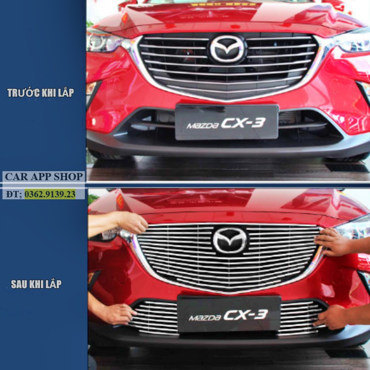 Mặt calang Mazda Cx_3 lắp cho đời 2017 - 2019