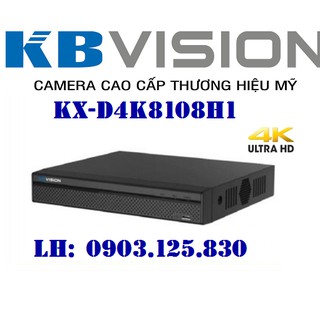 Đầu ghi hình Kbvision KX-D4K8108H1 - 8 kênh, 5 in 1