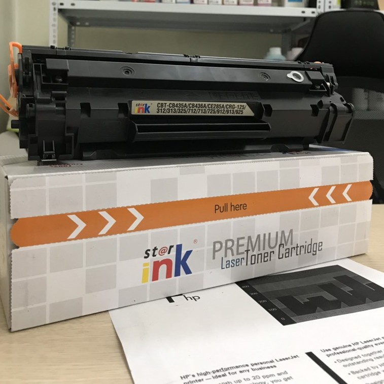 Hộp mực máy in Canon Lbp 6030 6030w nhập khẩu mới 100%, chất lượng cao hàng Star ink ( CB435A )