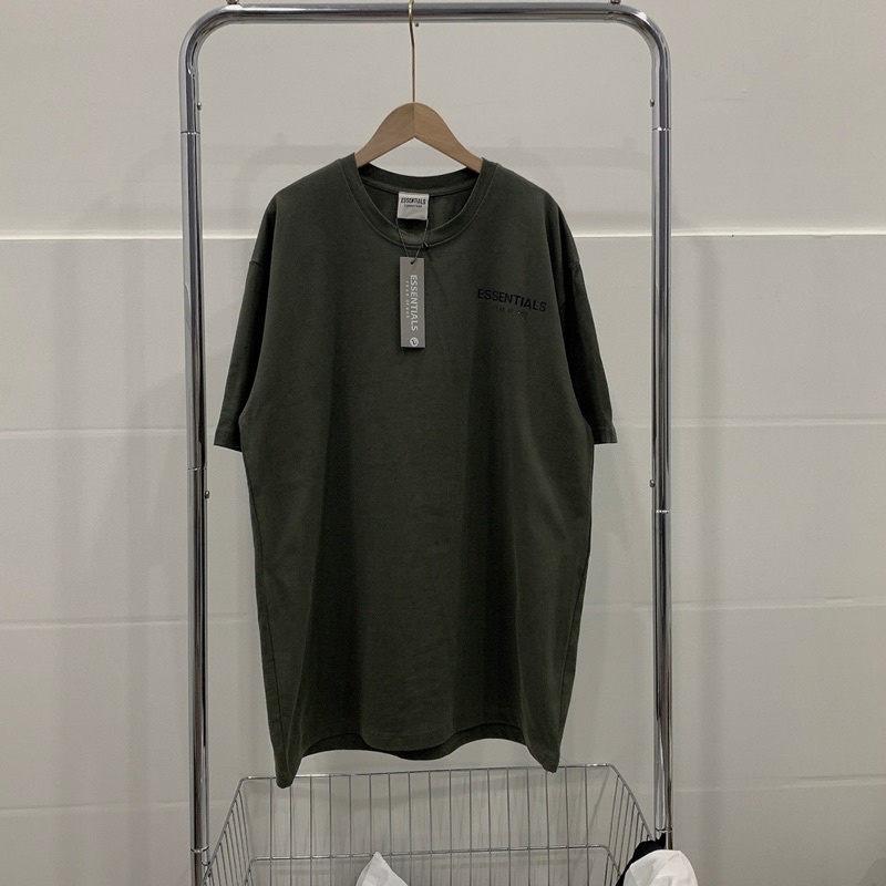 ÁO THUN TAY LỠ COTTON ESSENTIALSS MIN FORM UNISEX NAM NỮ (kèm ảnh thật)