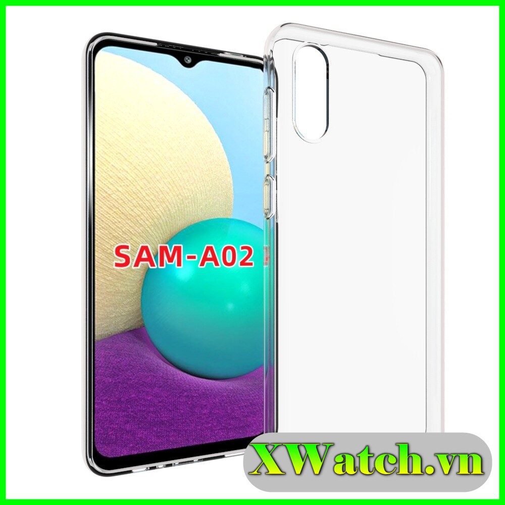 Ốp silicon Samsung A22  M02 A02 / A32 4G 5G trong suốt