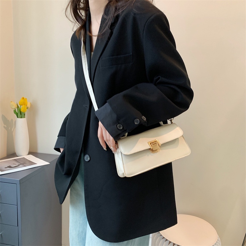 Túi đeo chéo IELGY dáng vuông nhỏ thời trang xuân hè đơn giản dành cho nữ