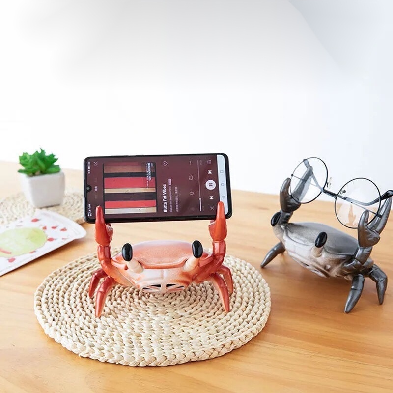 Loa Bluetooth Không Dây Hình Con Cua Ngộ Nghĩnh Cho Điện Thoại