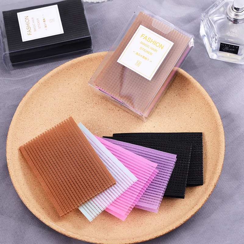 Miếng Dán Tóc Tự Dính Trang Điểm Rửa Mặt Dụng cụ kẹp tóc Salon Hair Bang Holder Sticker