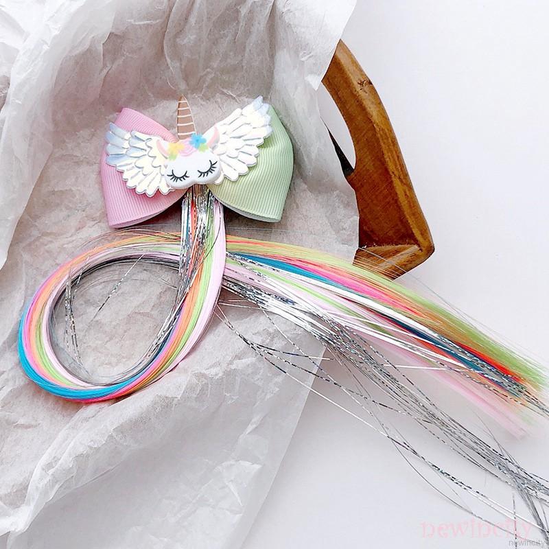 Cài tóc kiểu tóc giả phong cách Hàn Quốc độc đáo đẹp mắt