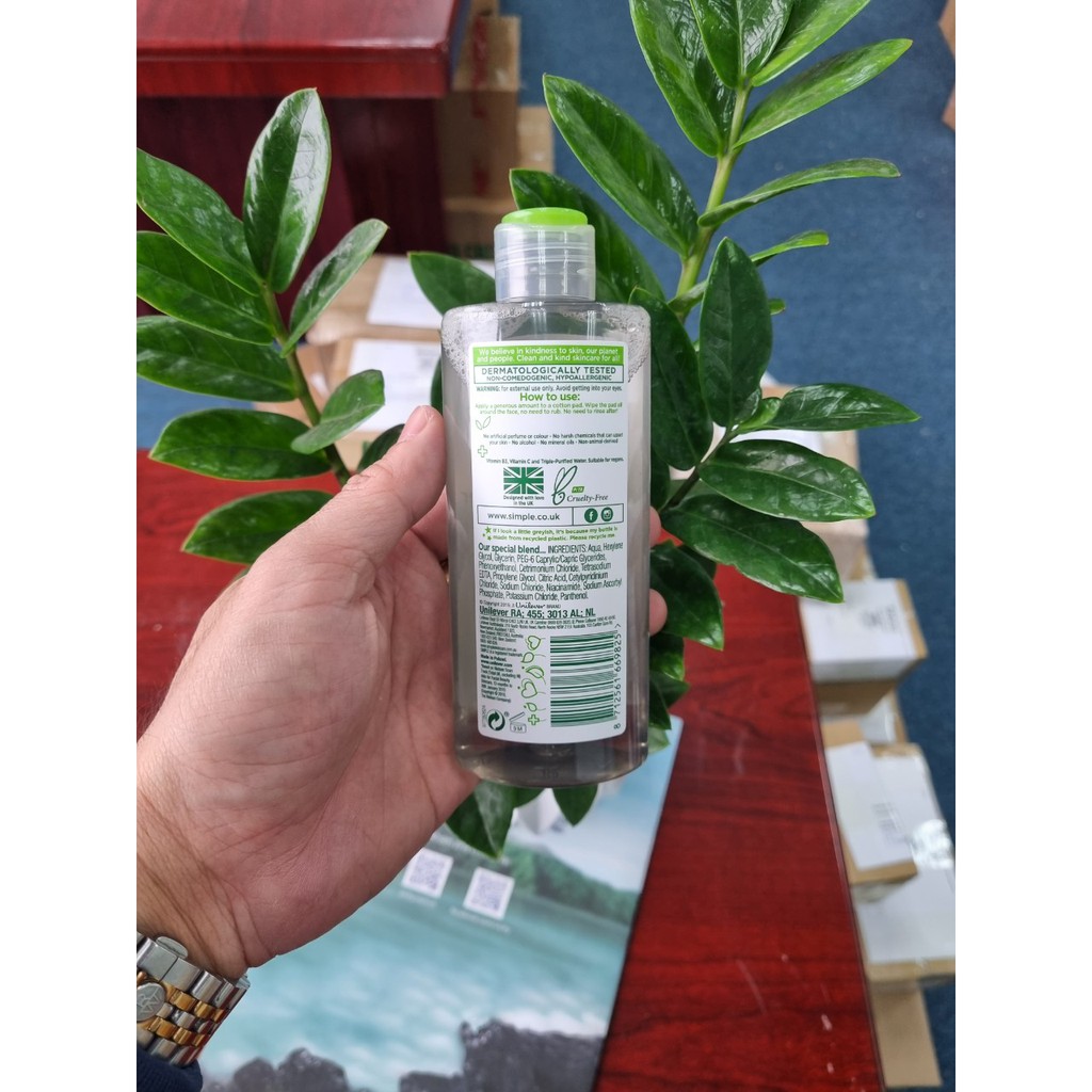 Nước Tẩy Trang Simple Micellar Cleansing Water 200ml | BigBuy360 - bigbuy360.vn