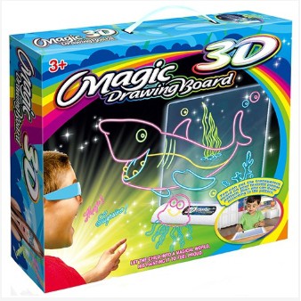 Bảng vẽ tranh 3D cho bé thỏa sức sáng tạo Magic 3D Drawing Board