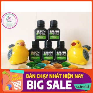 VIÊN UỐNG THƠM MIỆNG – ÚC- BREATH PEARLS 50 viên – MẪU MỚI NHẤT DATE 06/2021