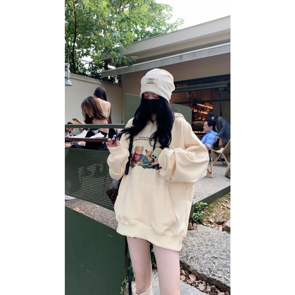 Áo nỉ hình 5 con Gấu mới về,💖FREESHIP💖,Chất nỉ dư sịn | BigBuy360 - bigbuy360.vn