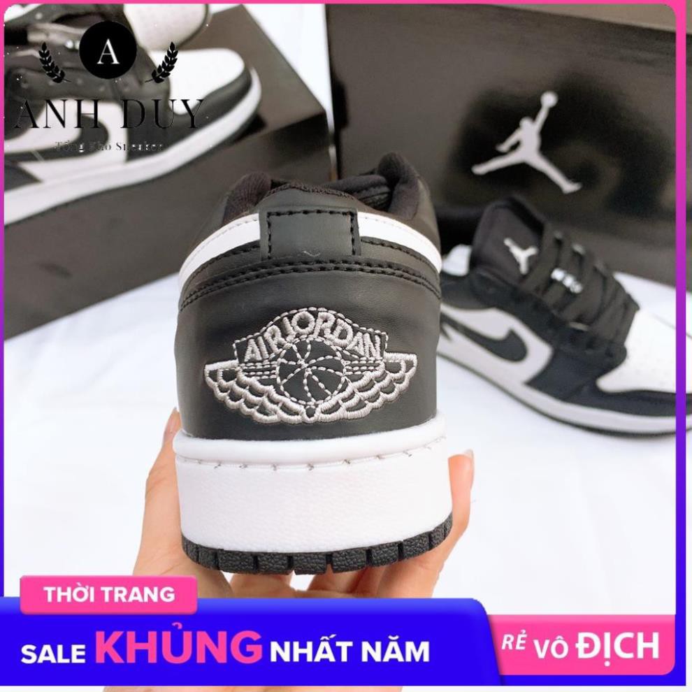 [🔥FREESHIP - Giày Hot Trends🔥] Giày jordan 1 cổ thấp❤️jordan đen trắng,jordan panda