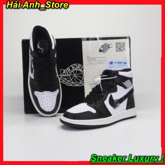 [ XẢ KHO THANH LÝ ] 🔥giày thể thao sneaker 🔥Air Jordan panda JD cao đen trắng cao cấp full  box