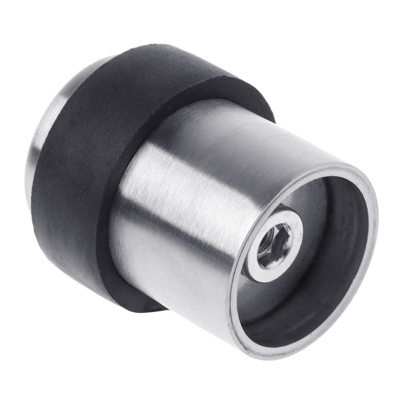 Dụng Cụ Chặn Cửa Bằng Cao Su Và Inox Tiện Dụng Cho Gia Đình