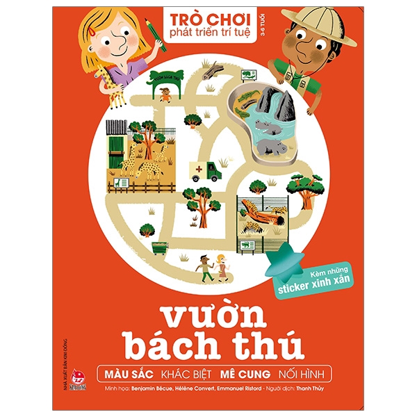 Sách - Trò Chơi Phát Triển Trí Tuệ: Vườn Bách Thú