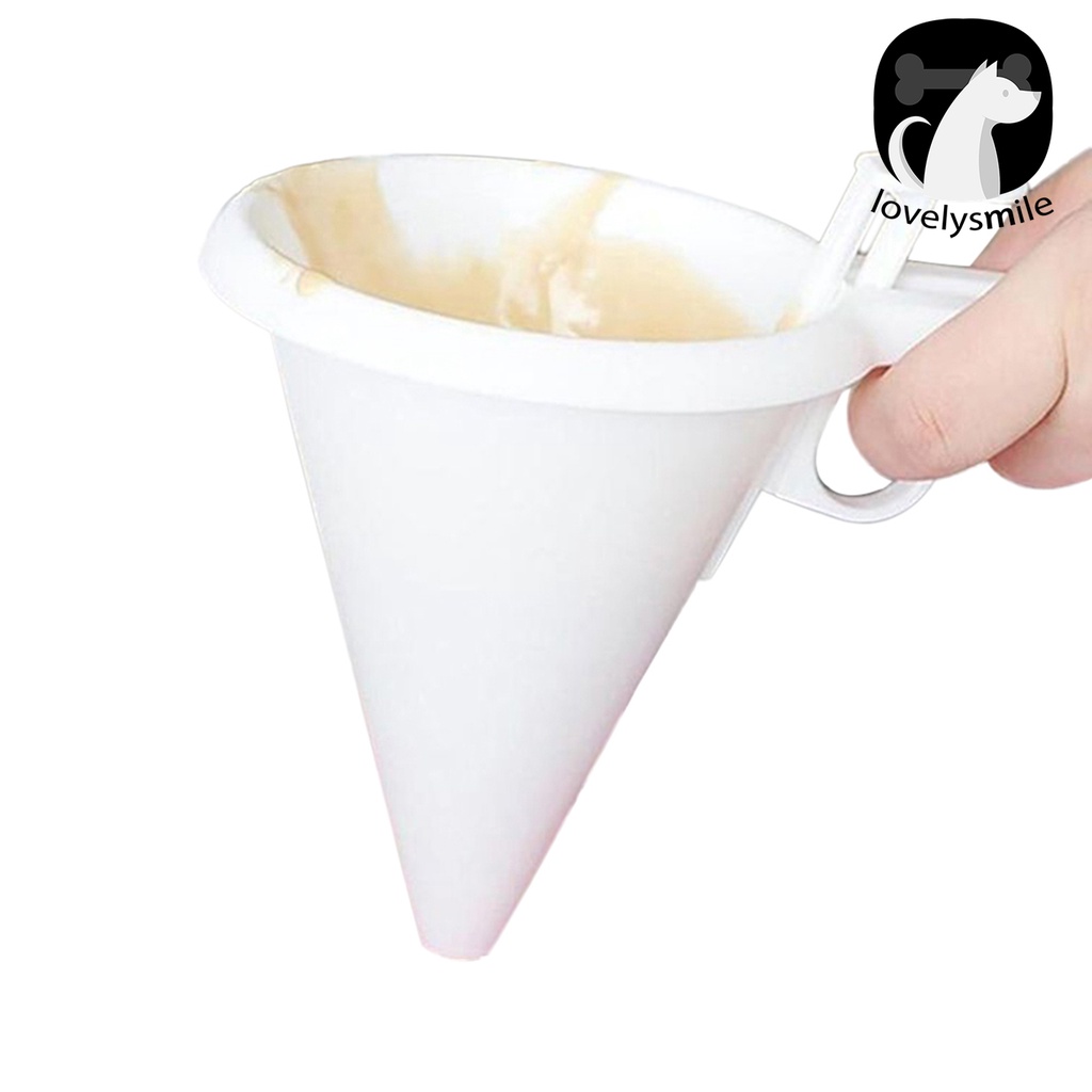 L ~♨ Bình Đựng Kem Làm Bánh Bằng Nhựa Chống Dính Có Tay Cầm Tiện Dụng Cho Nhà