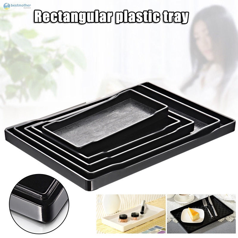 Khay Nhựa Chữ Nhật Chuyên Dụng Cho Phục Vụ Nhà Hàng